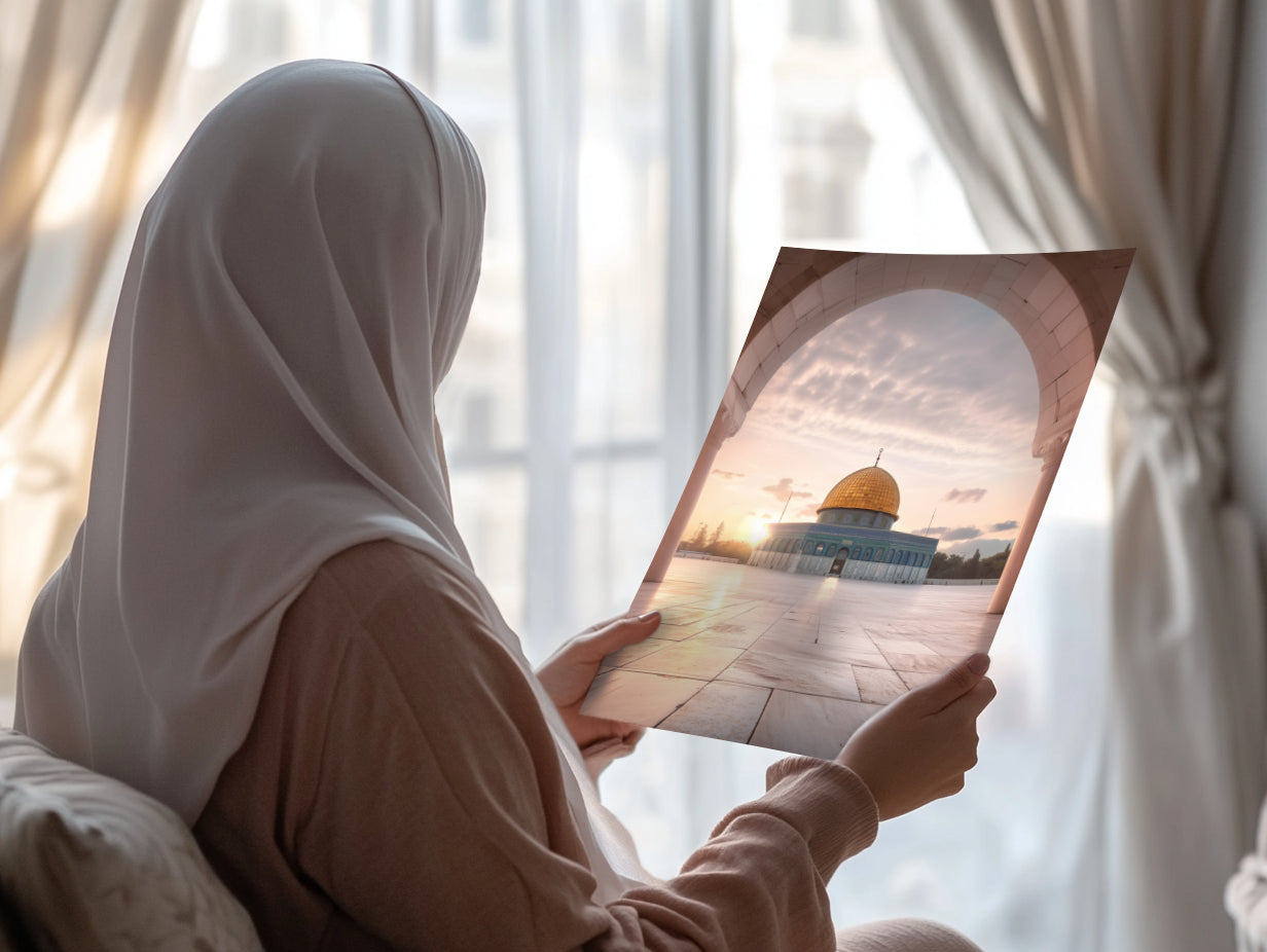 Poster | Al-Aqsa - Heiliges Licht von Jerusalem