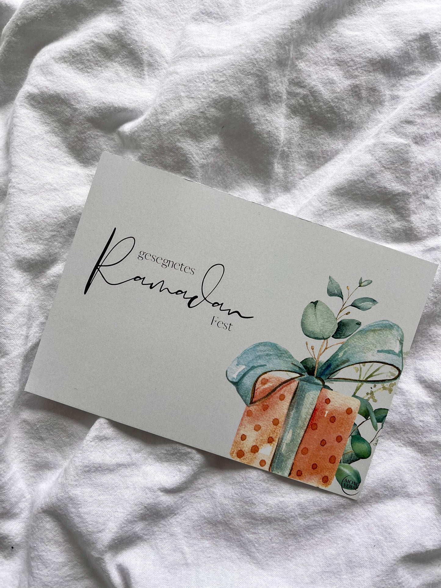 Postkarte „gesegnetes Ramadanfest“