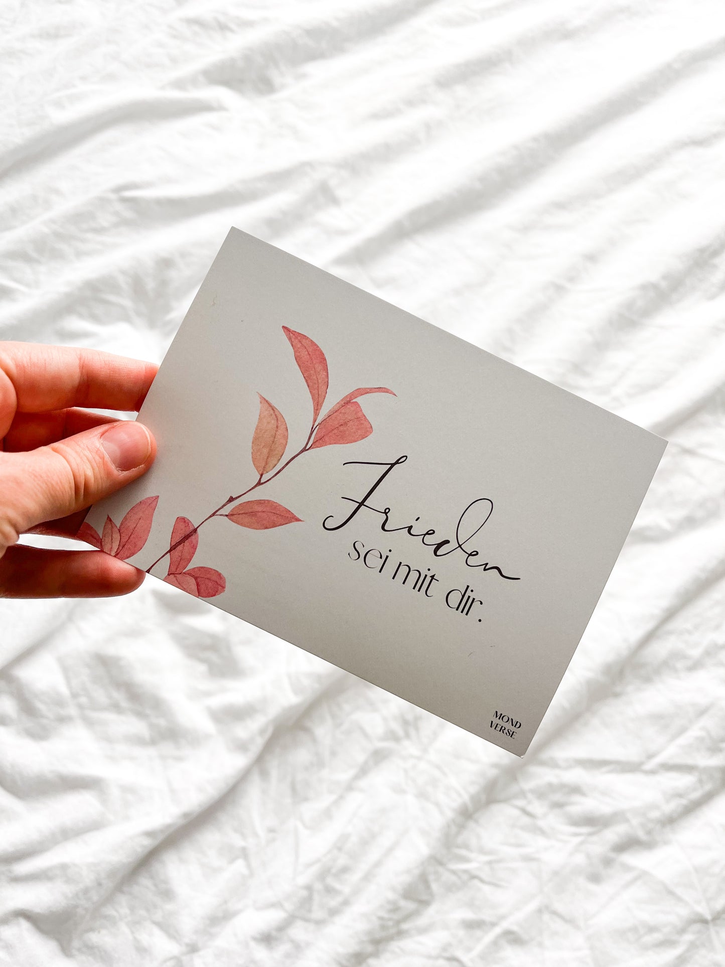 Postkarte „Frieden sei mit dir“