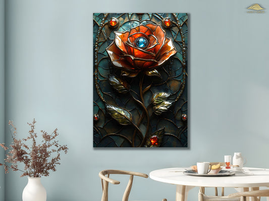 Leinwand | Verzauberte Rose