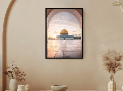 Poster | Al-Aqsa - Heiliges Licht von Jerusalem