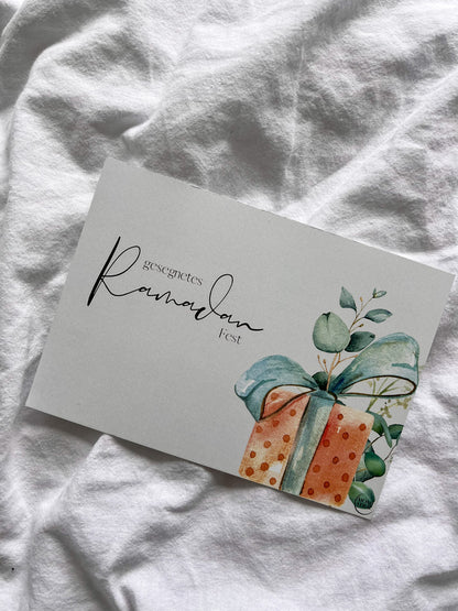 Postkarte „gesegnetes Ramadanfest“