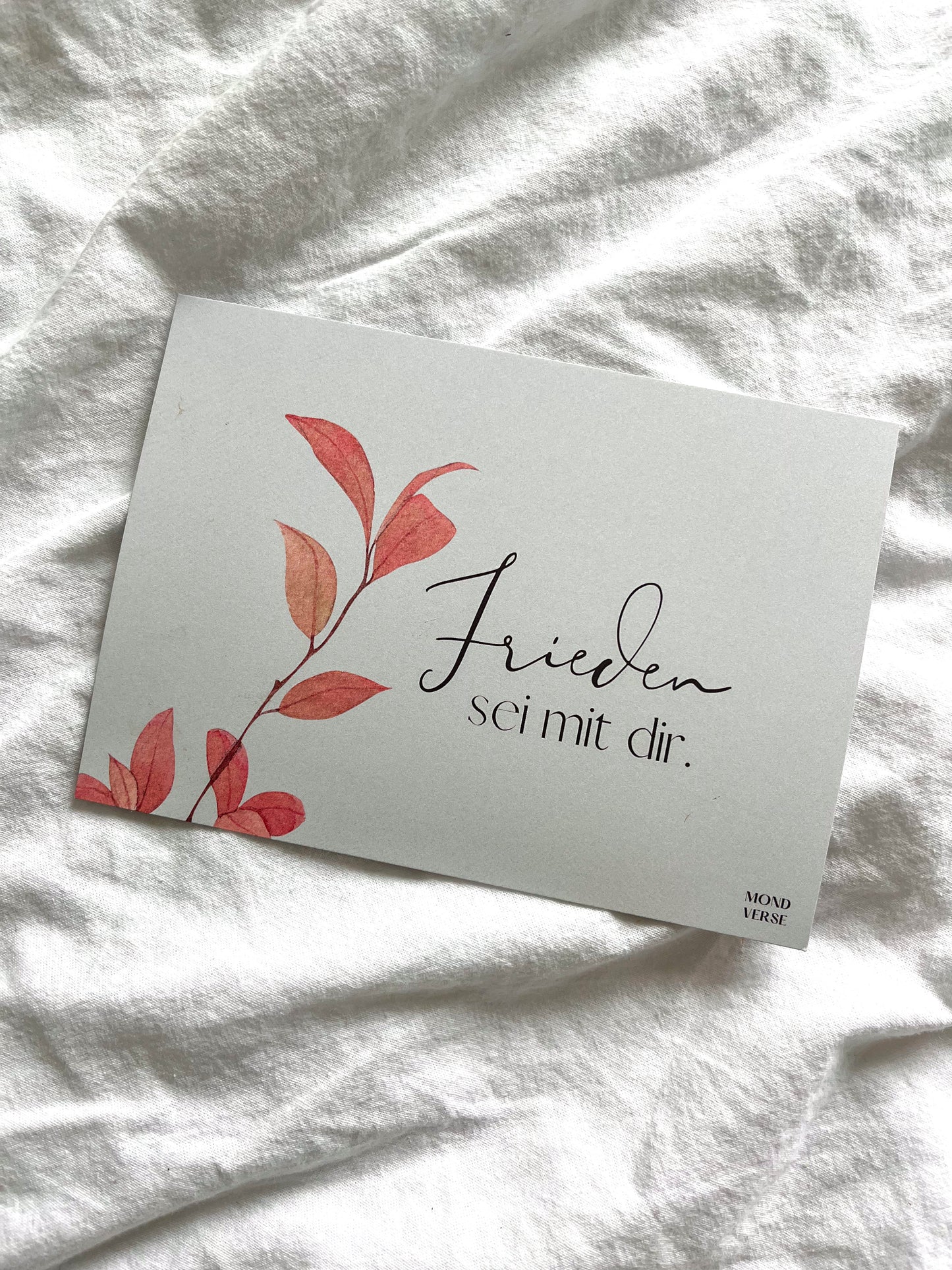 Postkarte „Frieden sei mit dir“